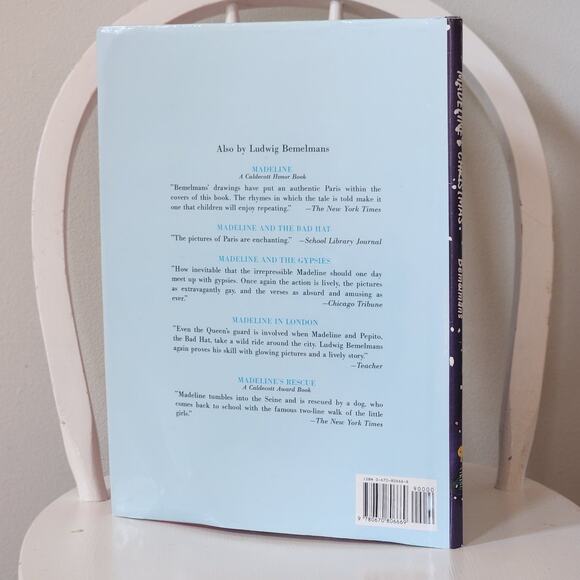 Madeline Christmas Gift Set – 1990 Eden Doll + “Madeline’s Christmas” 1985 Book - Picture 5 of 16